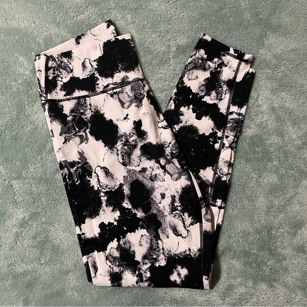 BuffBunny Defy legging, XL, Black floral print
